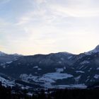 Bergpanorama Winter