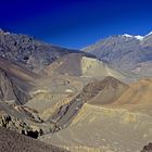 Bergpanorama zwischen Kagbeni und Muktinath