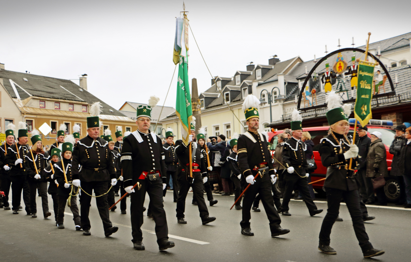 Bergparade in Thum