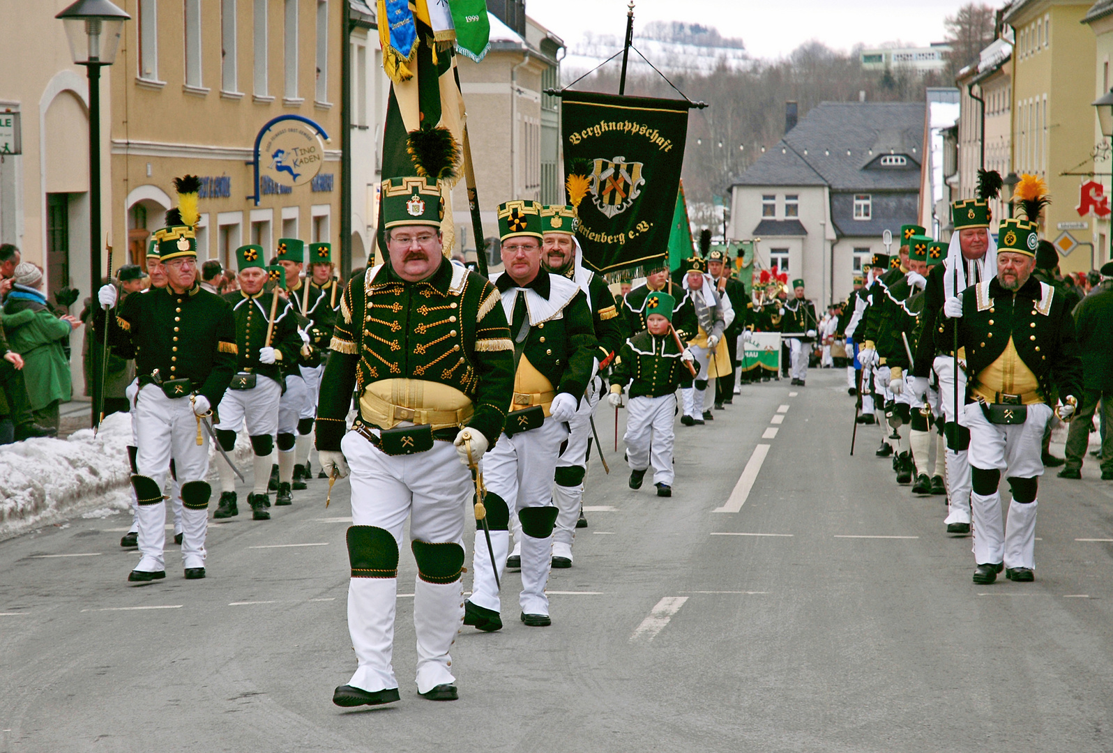 Bergparade Marienberg  18.12. 2005  