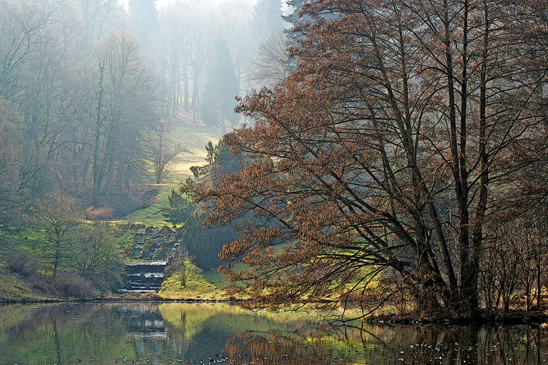 Bergpark Wilhelmshöhe im Herbst