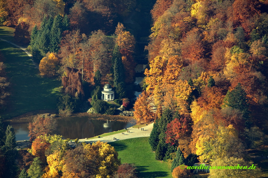 Bergpark Wilhelmshöhe Kassel im Herbst