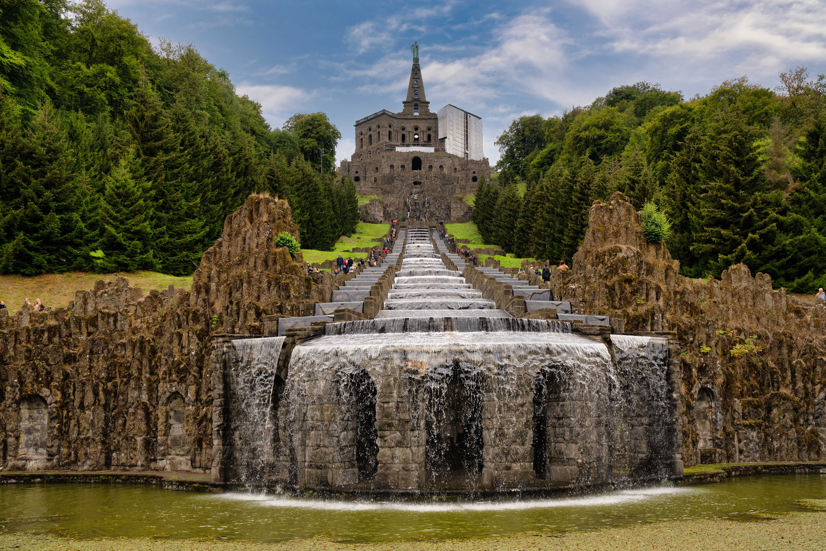 Bergpark Wilhelmshöhe, Wasserspiele