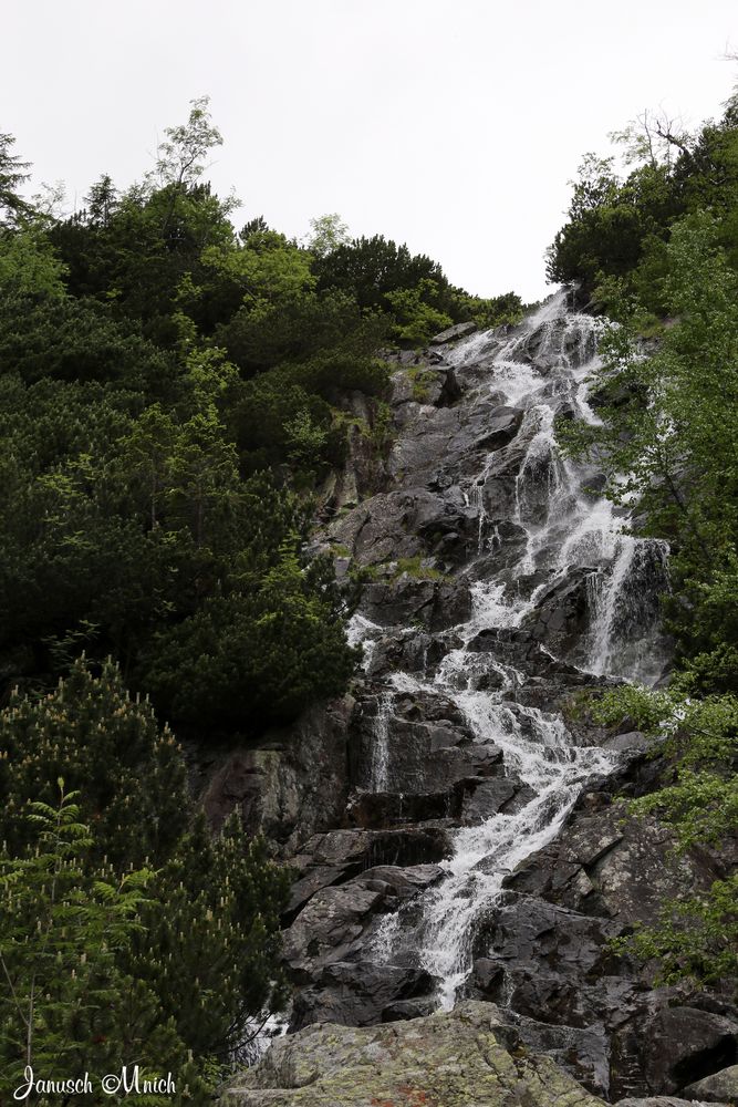 Bergquelle Wasserfall...Hohe Tatra...