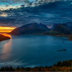 Bergsbotn Abendlicht