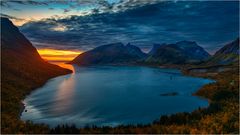 Bergsbotn Abendlicht