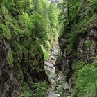 Bergschlucht in Vorarlberg