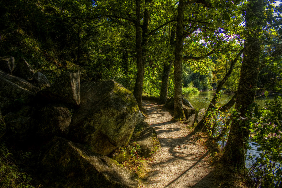 Bergsee - Abschied vom Sommer HDR