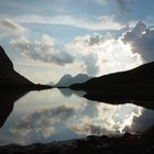 Bergsee am Abend