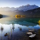 Bergsee am Morgen