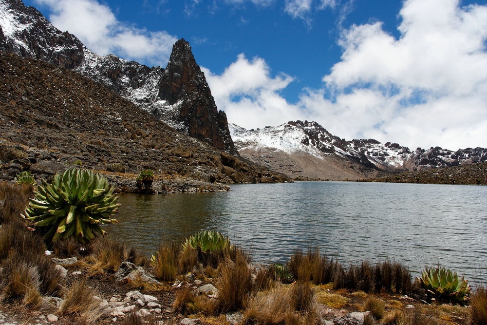 Bergsee am Mount Kenia