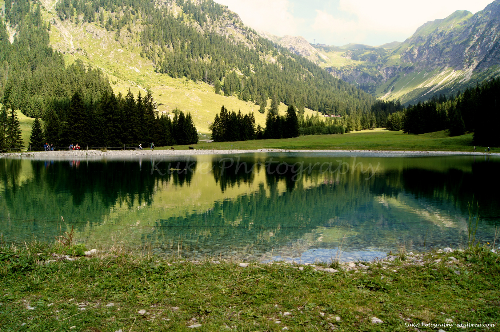 Bergsee am Nebelhorn