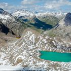 Bergsee an der Diavolezza, Graubünden Schweiz