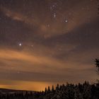 Bergsee an der Ebertswiese bei Nacht