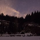 Bergsee an der Ebertswiese bei Nacht