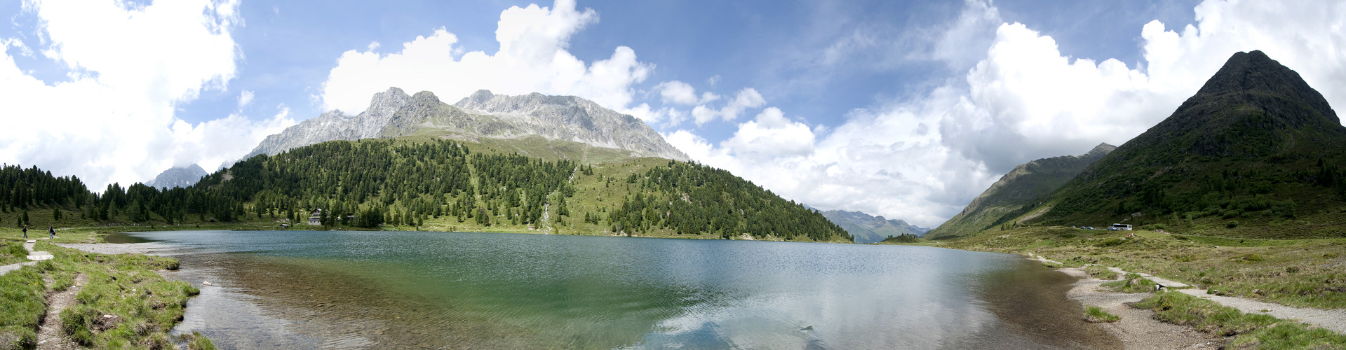 Bergsee auf dem Staller Sattel