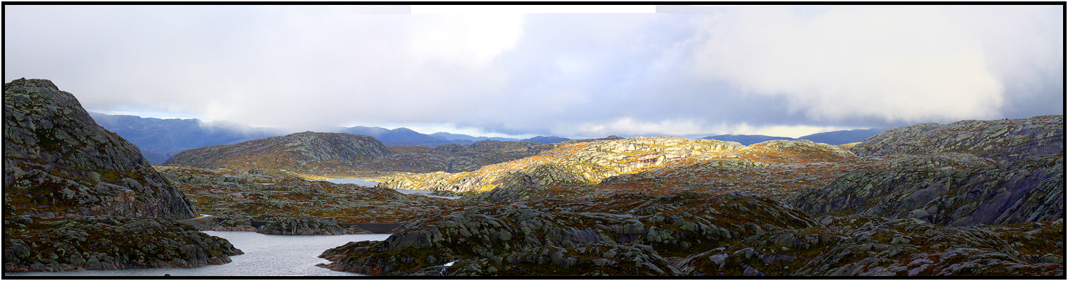 Bergsee bei Sandnes Norwegen