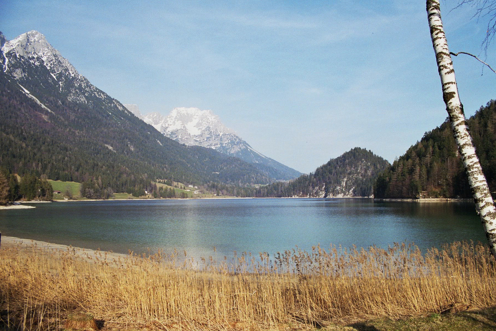 Bergsee bei Scheffau in Östreich