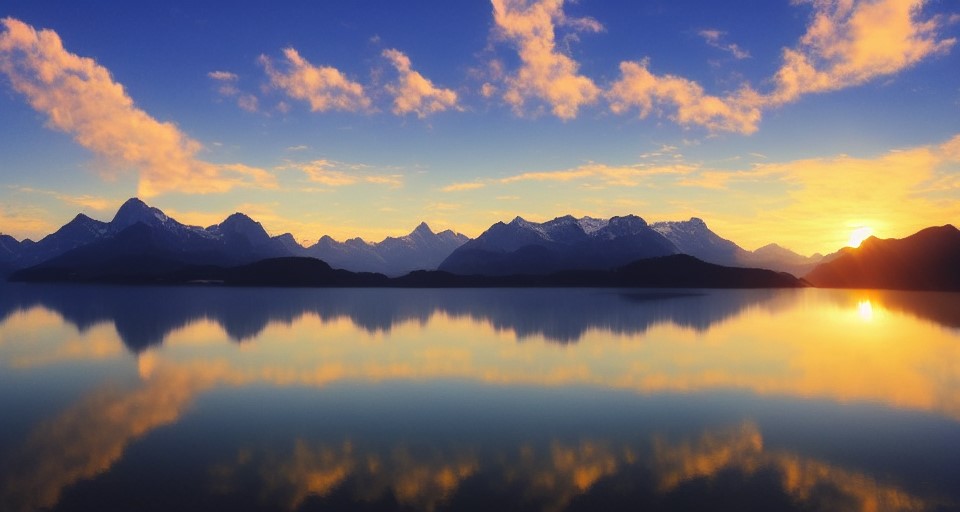 Bergsee der AI