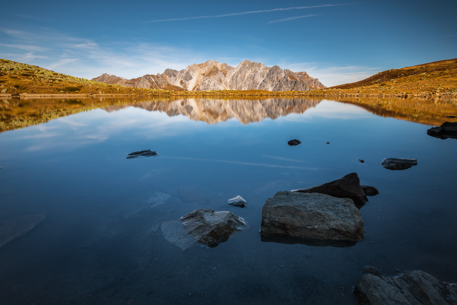 Bergsee im Arlberggebiet