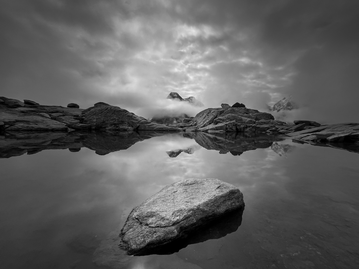 Bergsee im Engadin