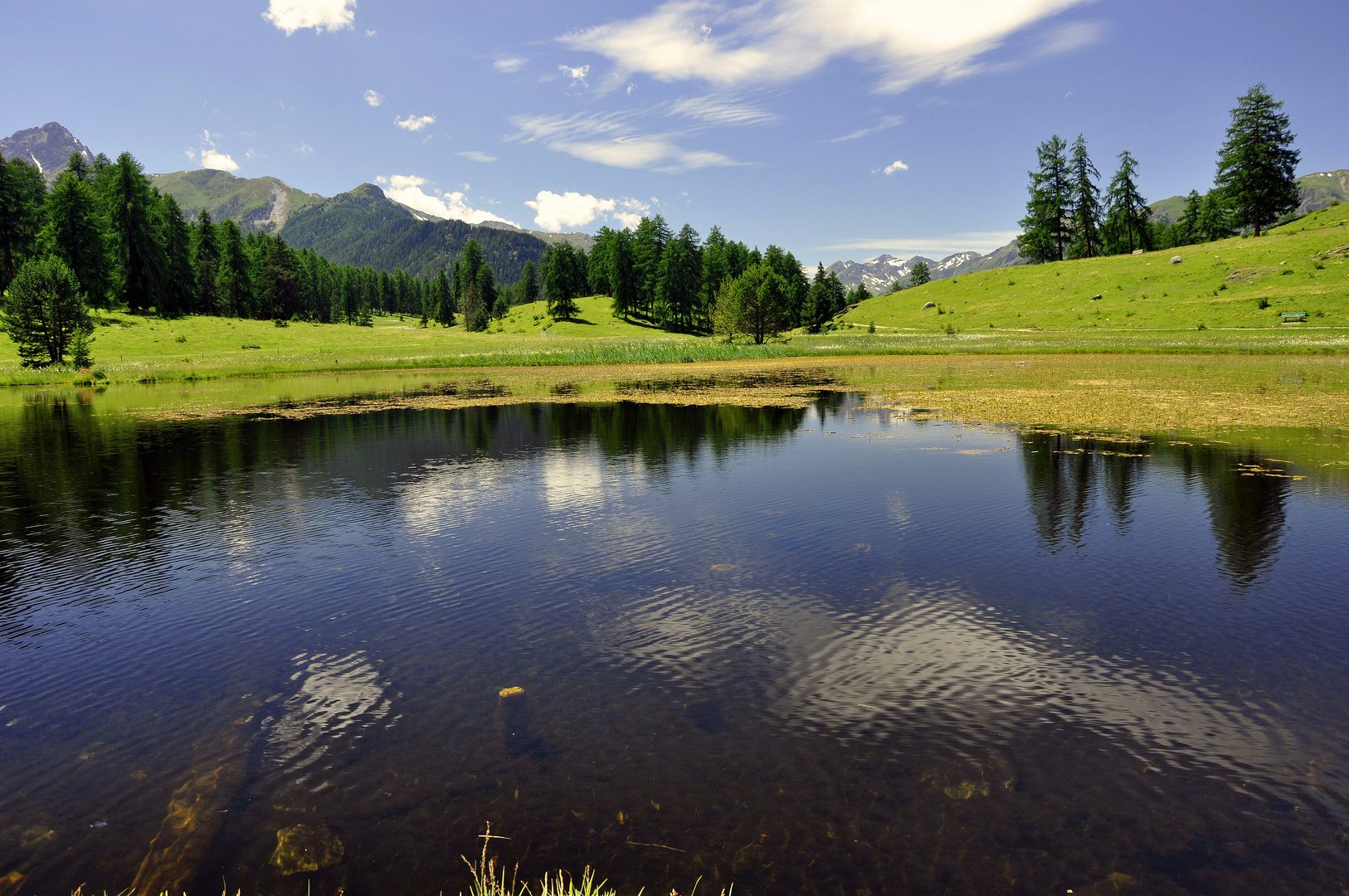 Bergsee im Engadin