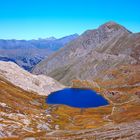 Bergsee im Herbst