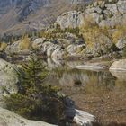 Bergsee im Herbst