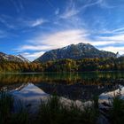 Bergsee im Herbst