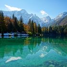 Bergsee im Herbst