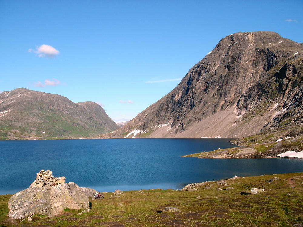 Bergsee im Hochland