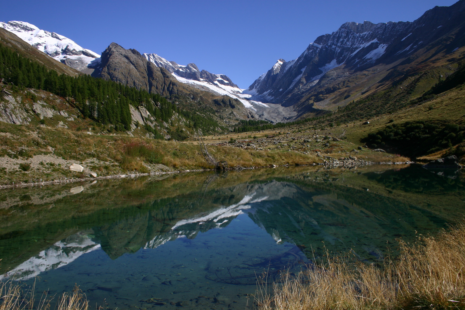 Bergsee im Lötschental