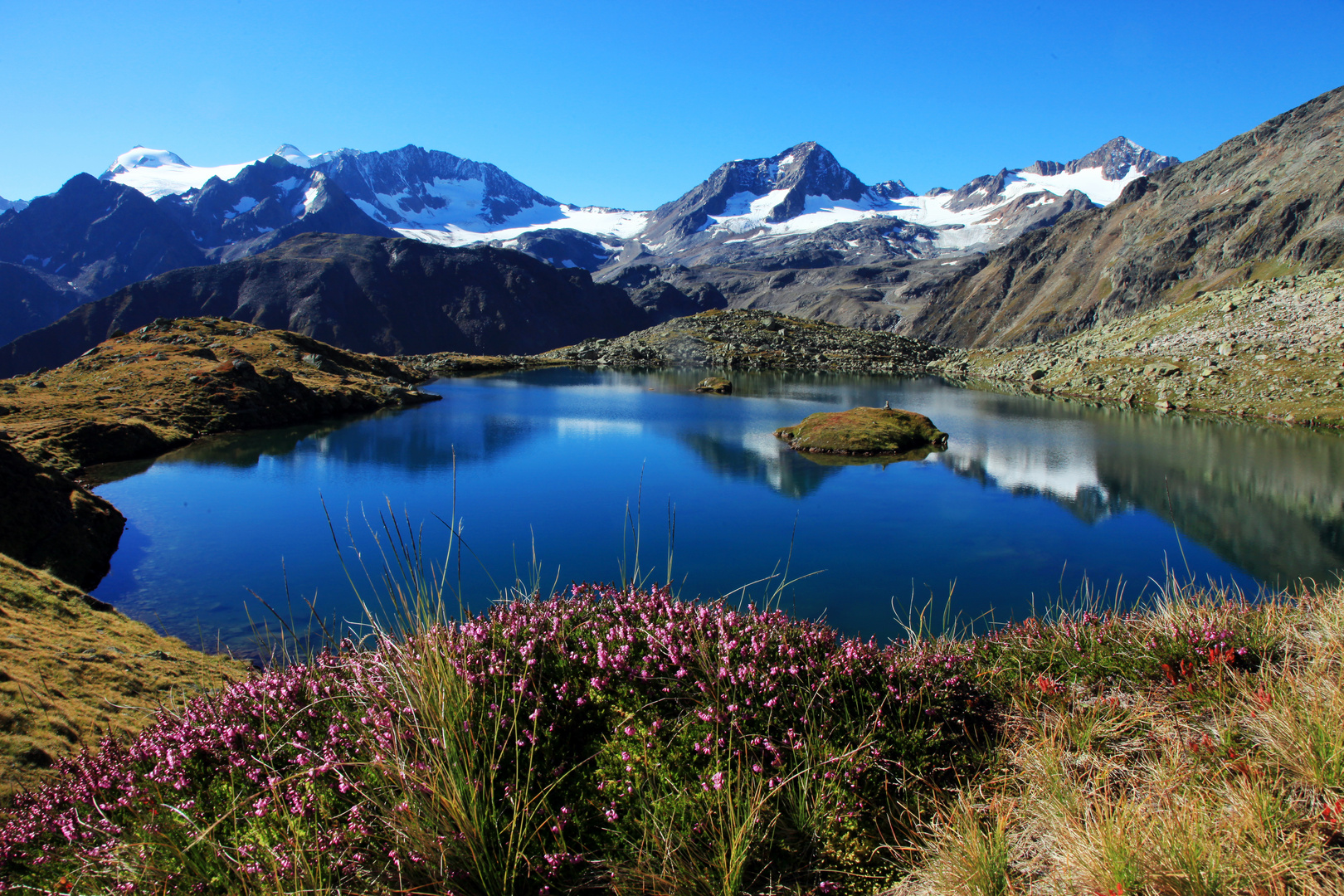 Bergsee im Stubaital.