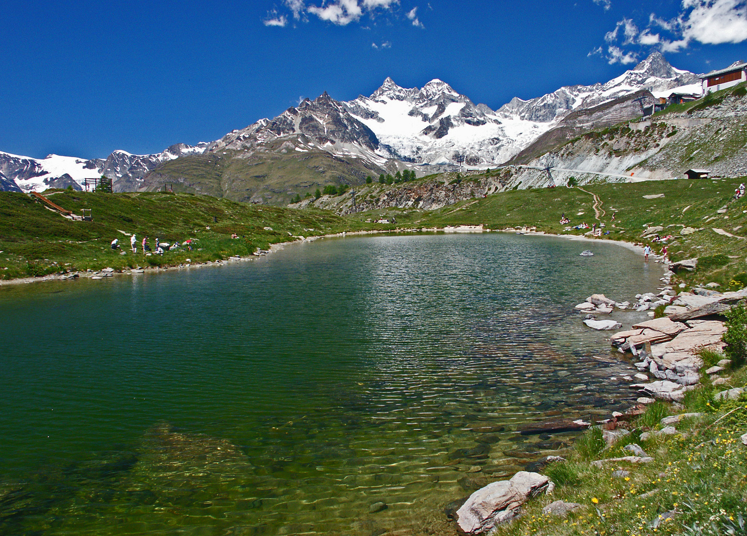 Bergsee im Wallis