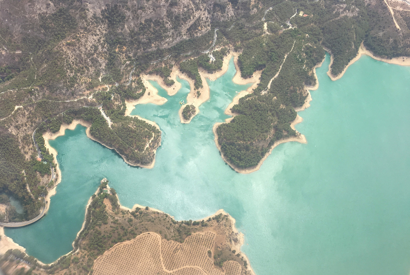 Bergsee in Andalusien