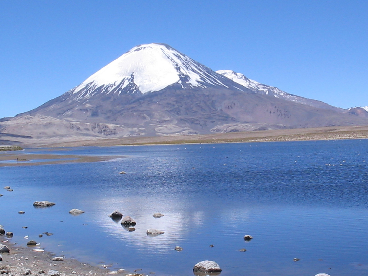 Bergsee in Chile