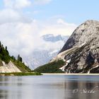 Bergsee in den Dolomiten