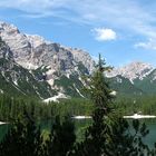 Bergsee in den Dolomiten