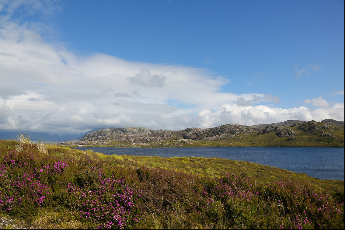 Bergsee in den Highlands