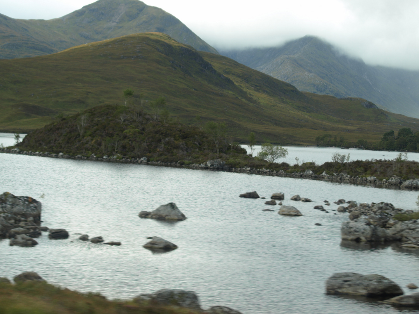 Bergsee in den Highlands