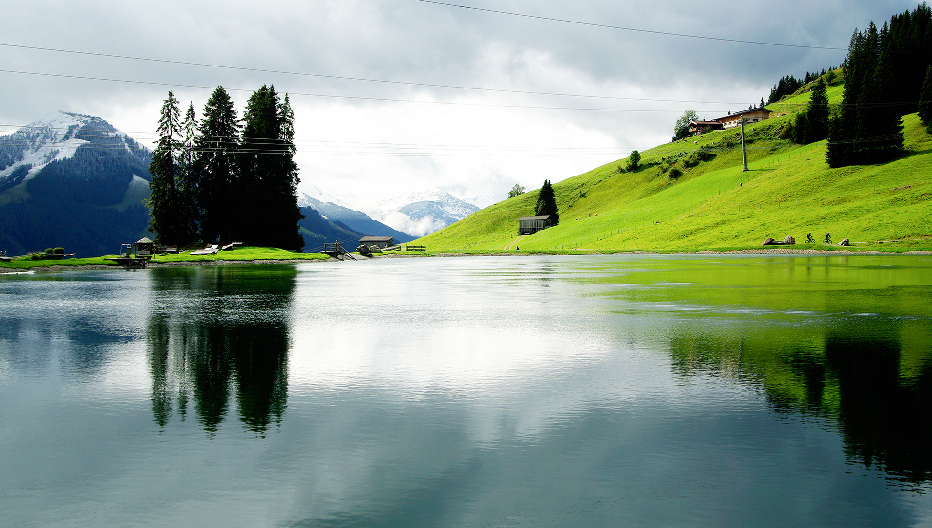 Bergsee in den Kitzbueheler Alpen