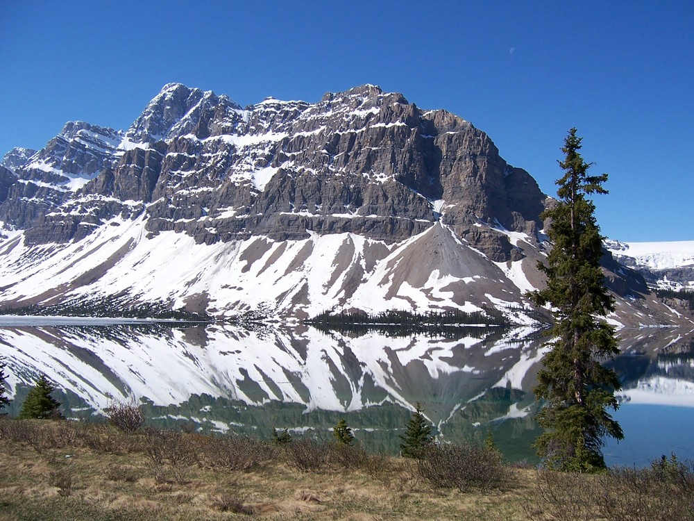 Bergsee in den Rockys