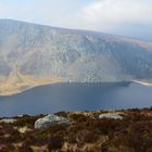 Bergsee in den Wicklow Mountains Irland