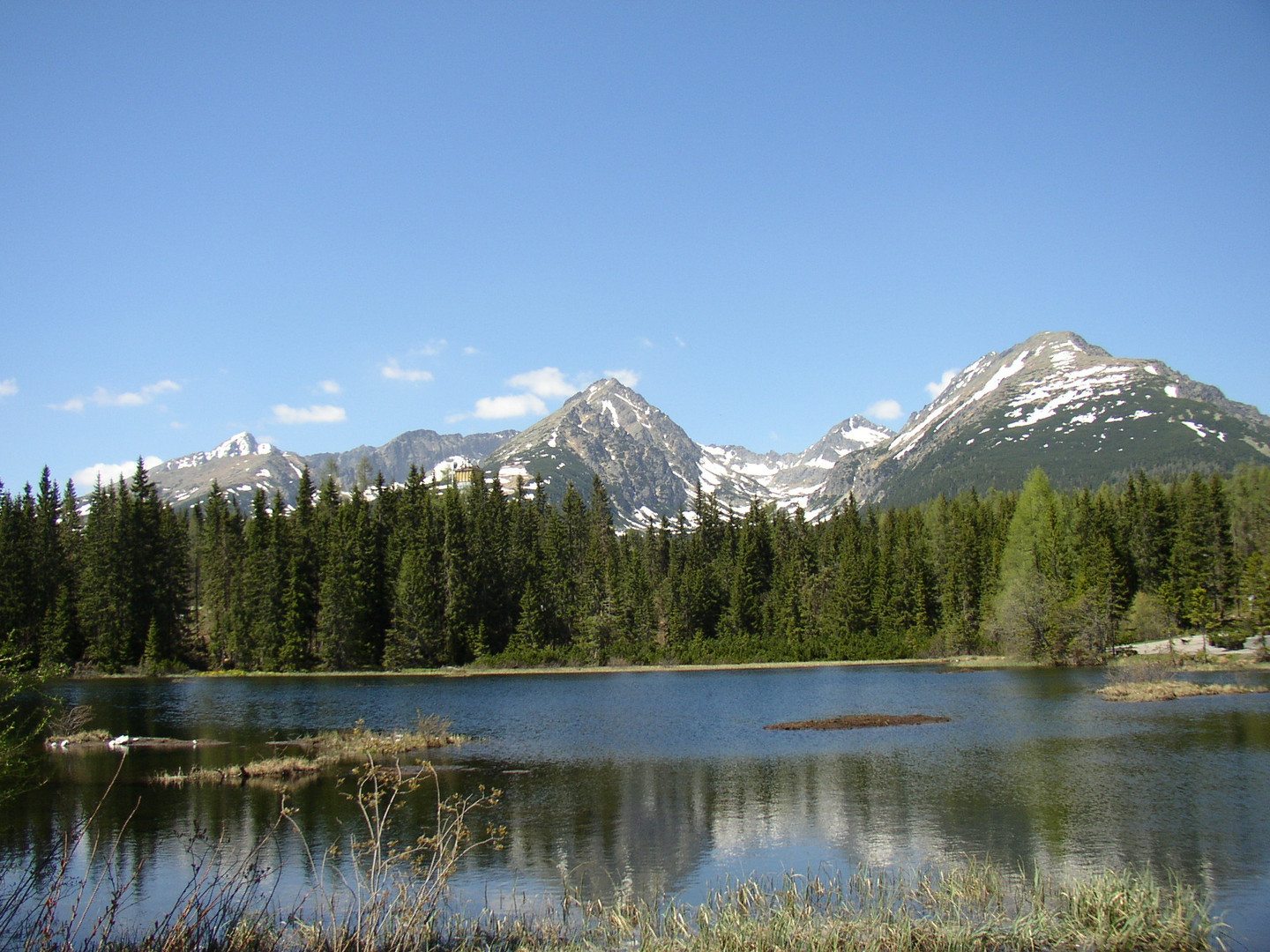 Bergsee in der Hohen Tatra