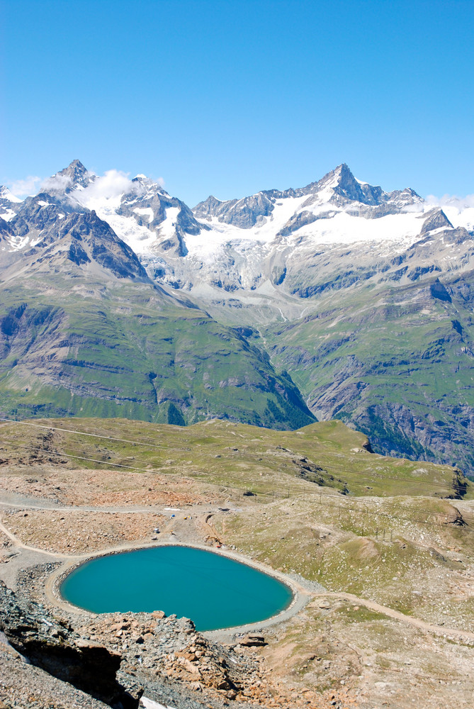 Bergsee in der Schweiz