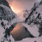 Bergsee in der Schweiz