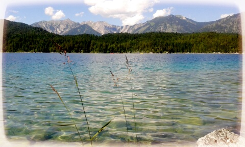 Bergsee in Garmisch