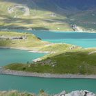 Bergsee in Mt. Cenis auf einer Motorradtour