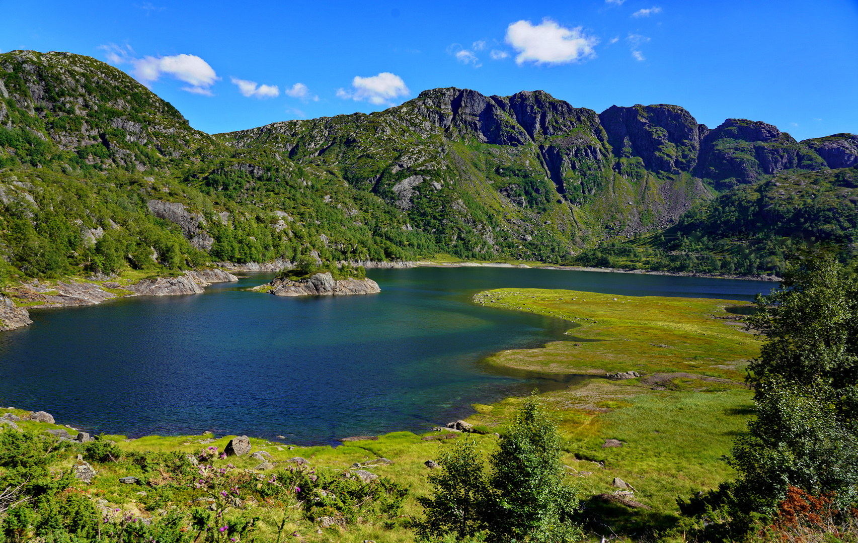 Bergsee in Norwegen