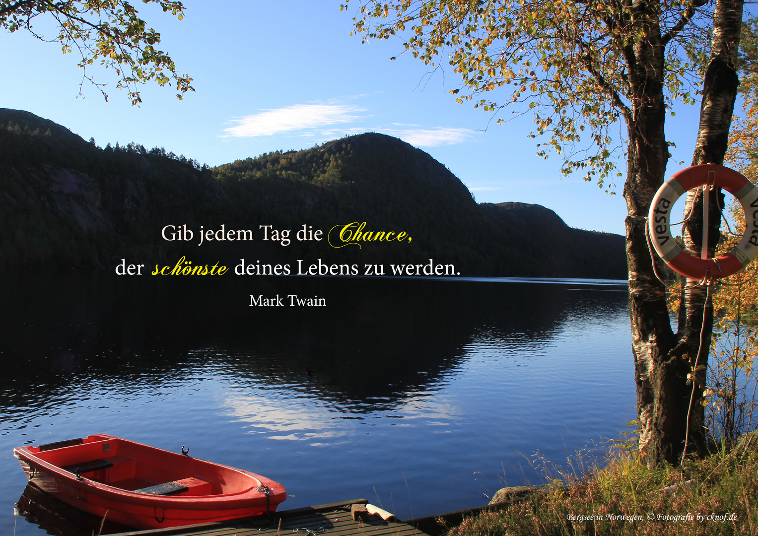 Bergsee in Norwegen